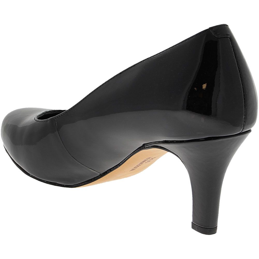 Ros Hommerson Janet Dress Shoes - Womens Black Patent Back View