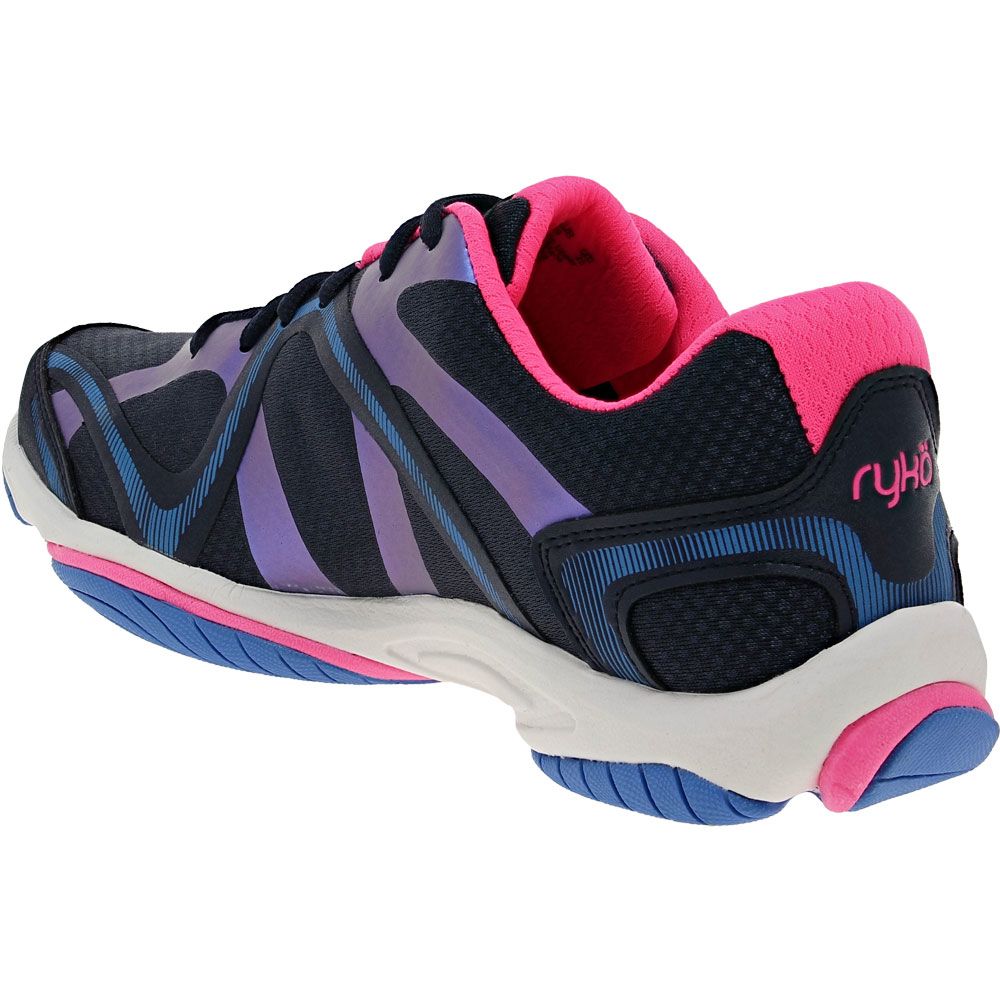 Ryka Influence Training Shoes - Womens Navy Back View