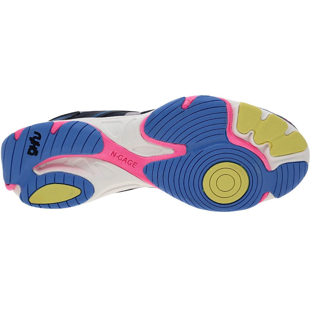 Ryka Influence Training Shoes - Womens Navy Sole View