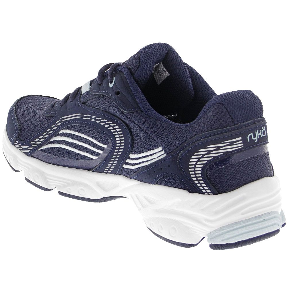 Ryka Ultimate Running Shoes - Womens Blue Back View