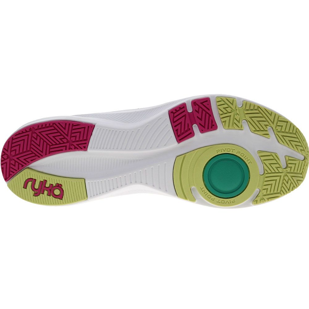 Ryka Never Quit Training Shoes - Womens Icegreen Sole View