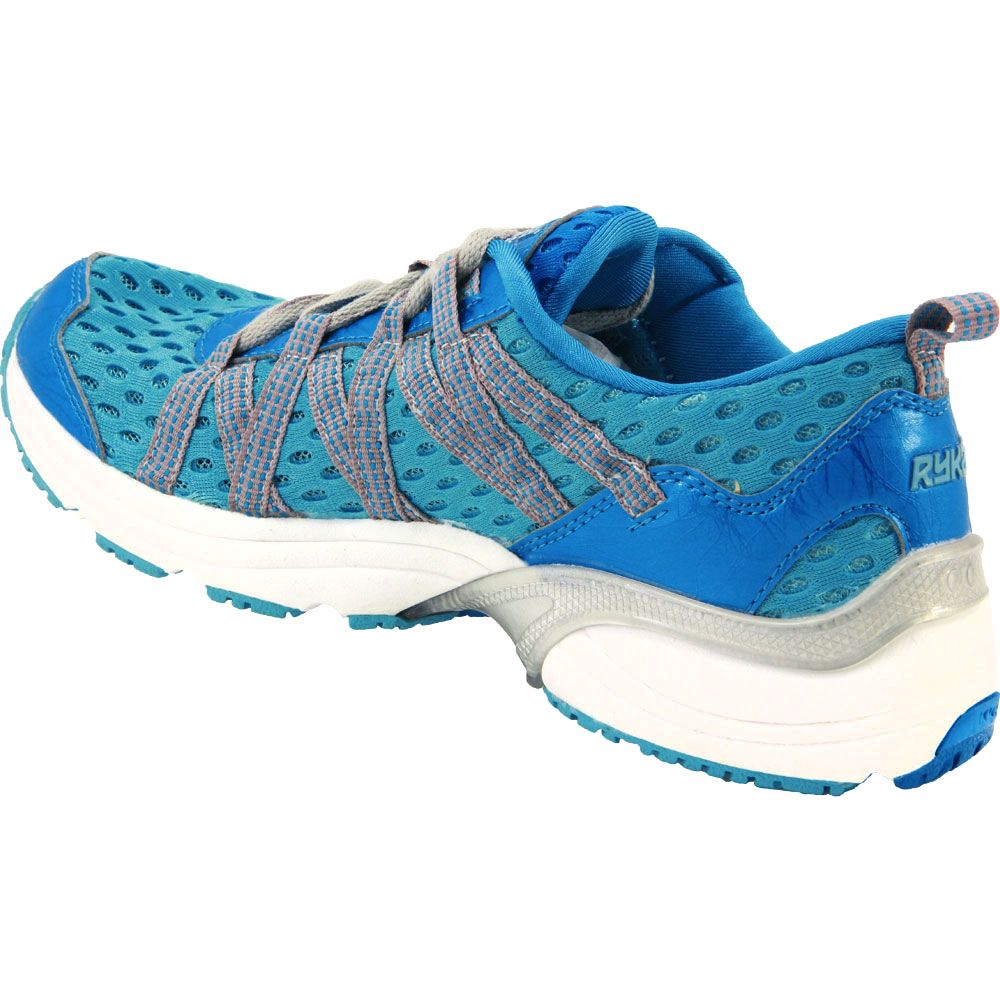 Ryka Hydro Sport Water Sandals - Womens Blue Back View