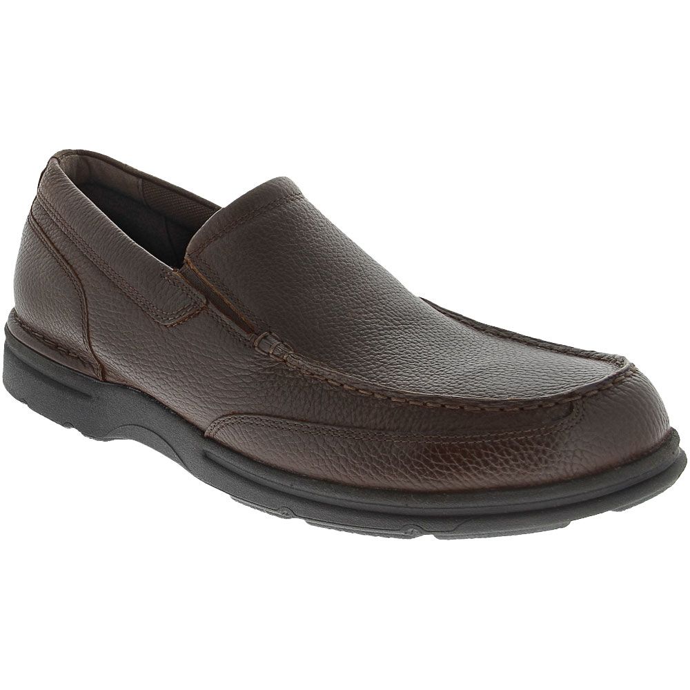 Rockport Eureka Plus Slip On Casual Shoes - Mens Dark Brown