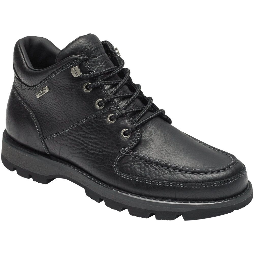 Rockport Umbwe 2 Casual Boots - Mens Black Leather