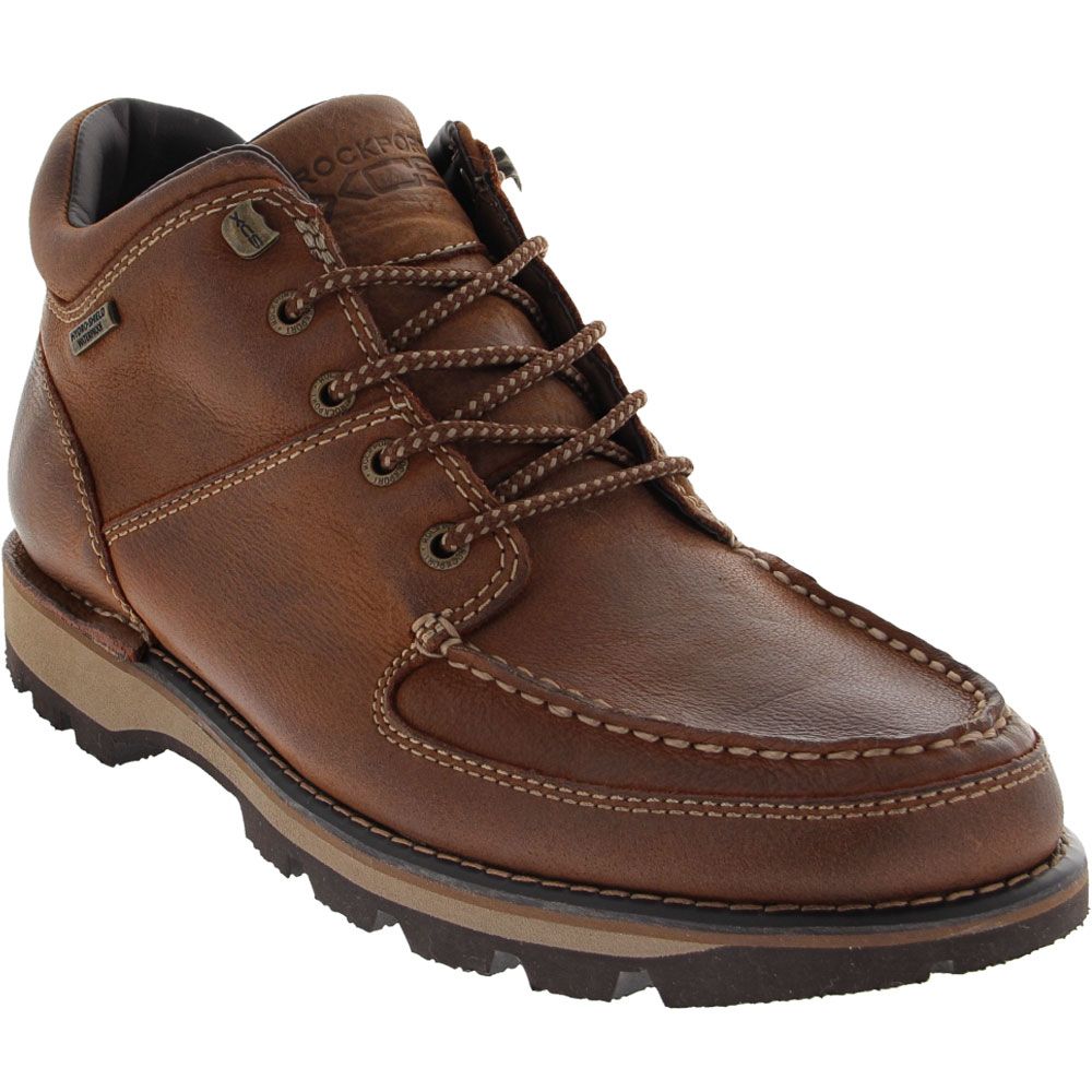 Rockport Umbwe 2 Casual Boots - Mens Boston Tan Leather