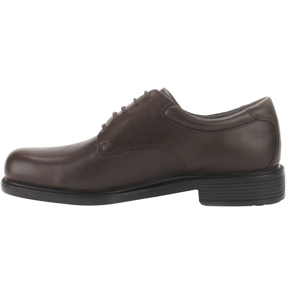 Rockport Margin Oxford Dress Shoes - Mens Chocolate Back View