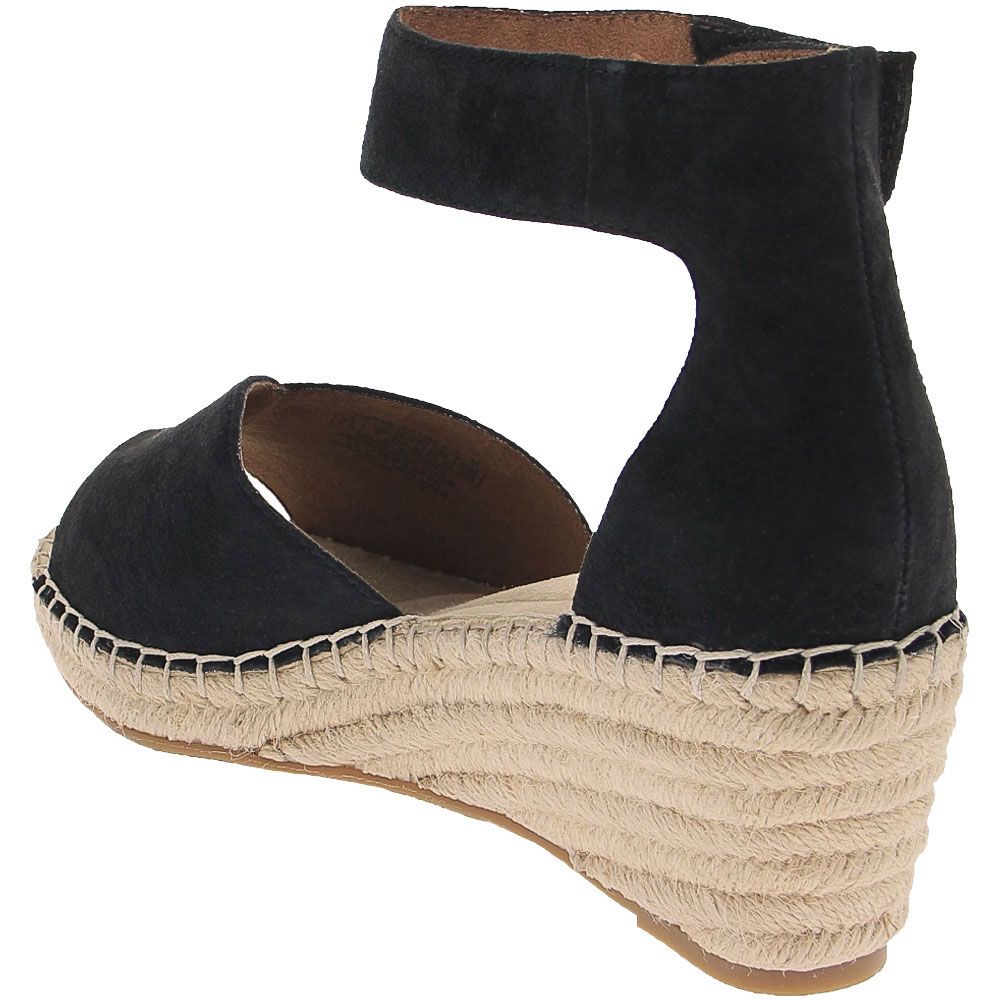 Rockport Marah 2 Piece Sandals - Womens Black Back View