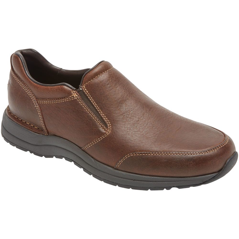 Rockport Edge Hill2 Double Gore Slip On Casual Shoes - Mens Light Brown