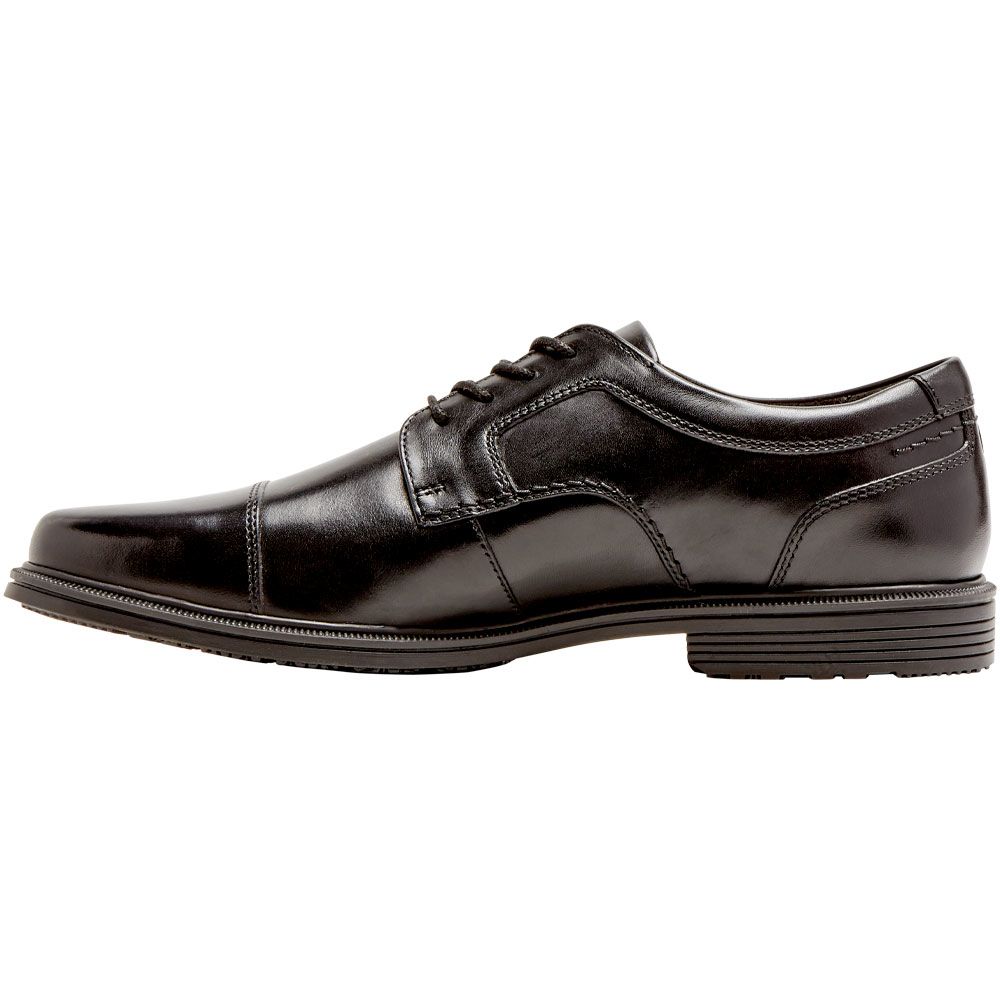 Rockport Taylor Cap Toe Oxford Dress Shoes - Mens Black Back View