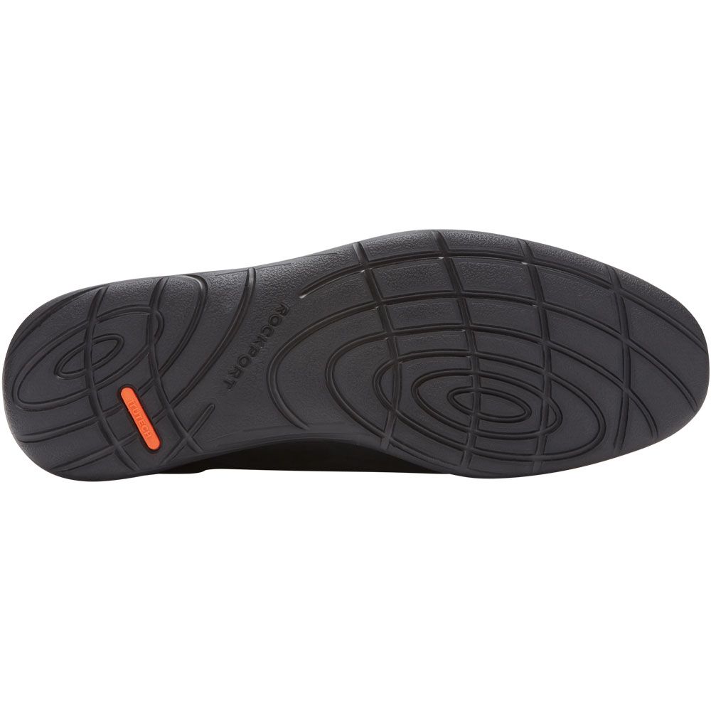 Rockport Garett Plain Toe Mens Casual Shoe Black Sole View