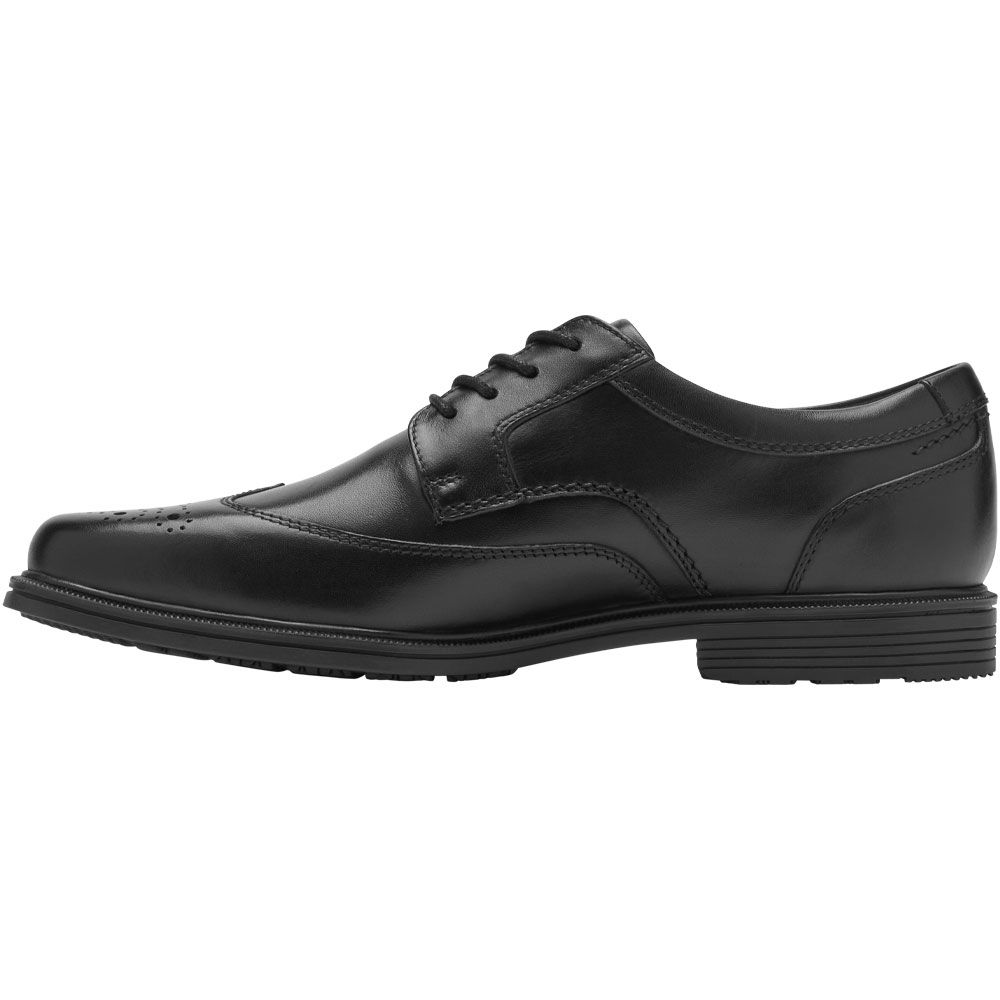 Rockport Taylor Wingtip Oxford Dress Shoes - Mens Black Back View