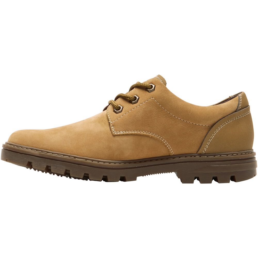 Rockport Weather Or Not Pt Ox Lace Up Casual Shoes - Mens Wheat Nubuck Back View