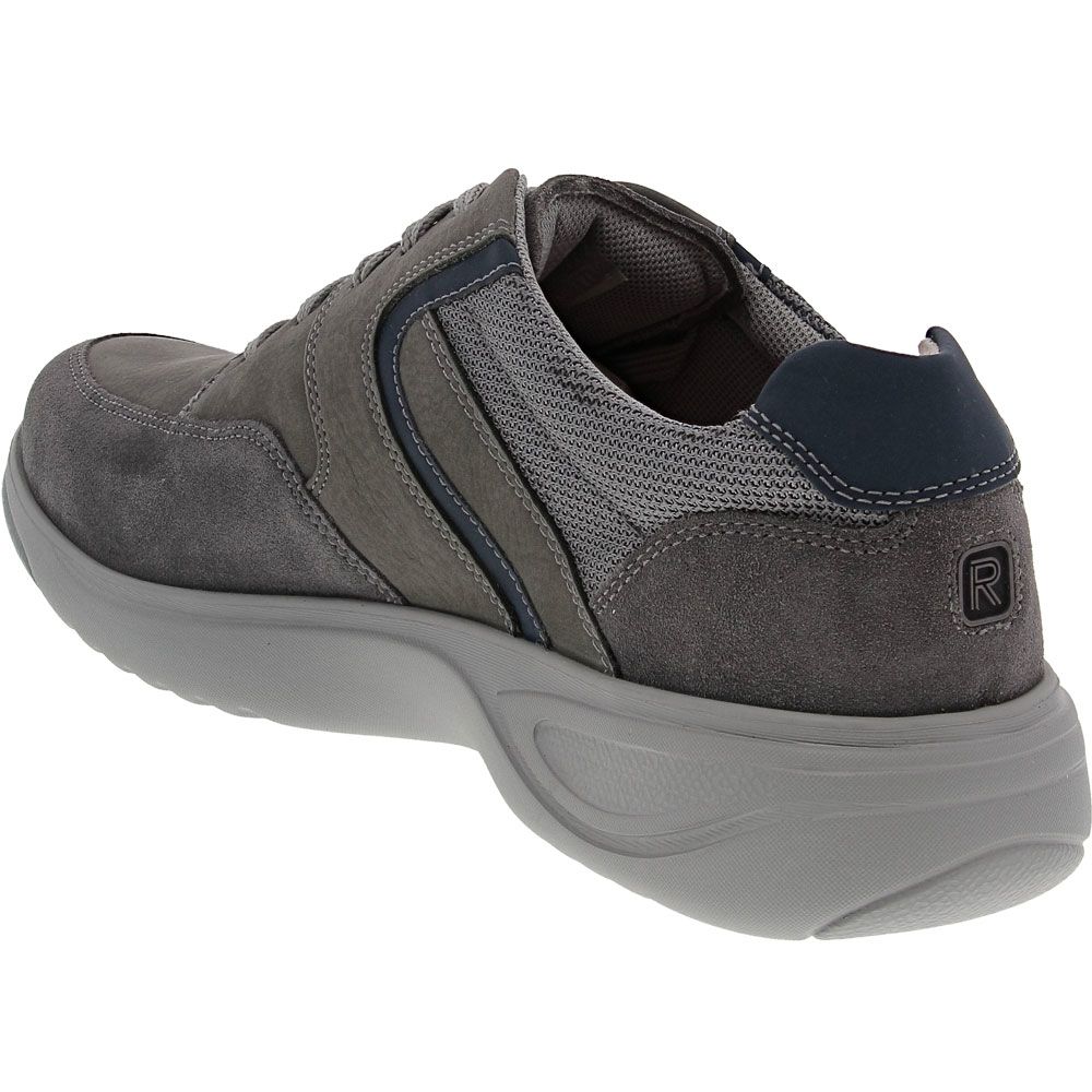 Mens Rockport Metro Path Sneakers Walking Shoes Grey Back View