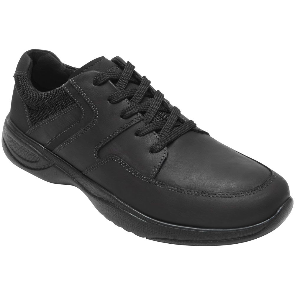 Rockport Metro Path Casual Walking Shoes - Mens Black Leather