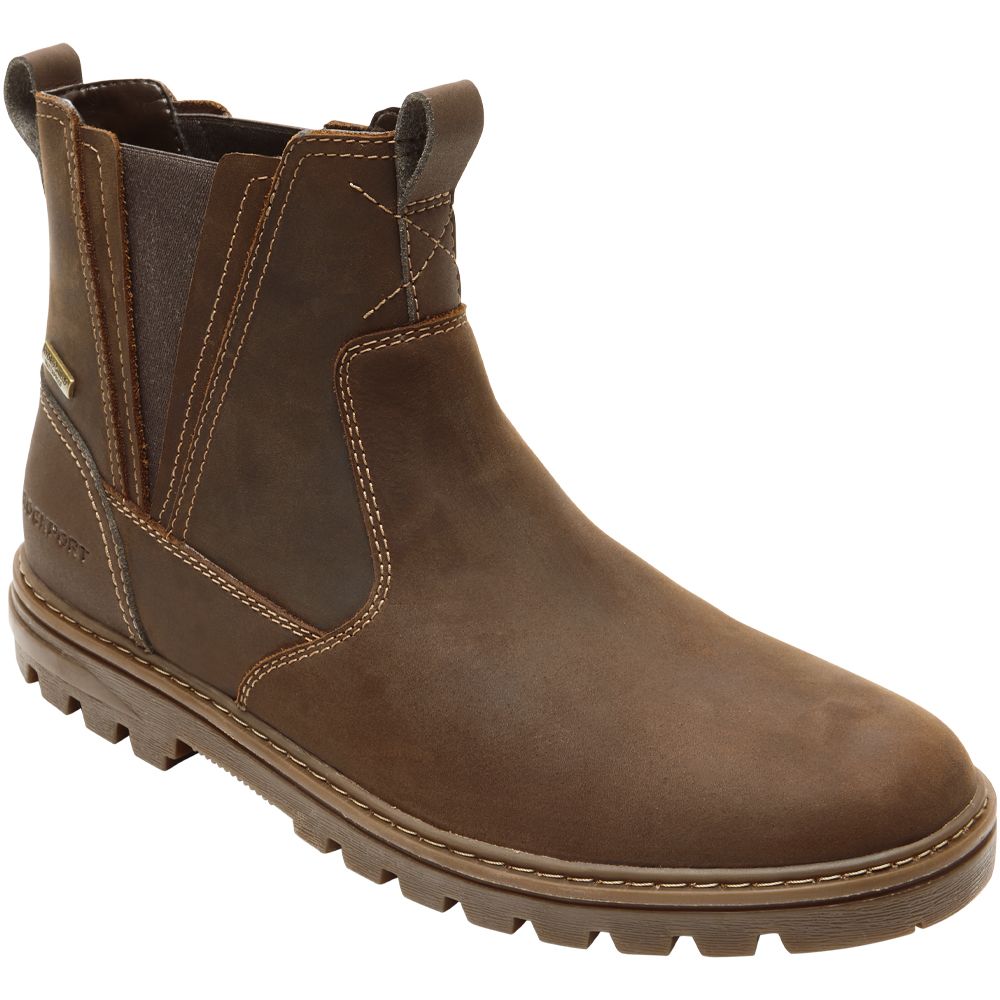 Rockport Weather. Or Not Chelse Casual Boots - Mens New Tan