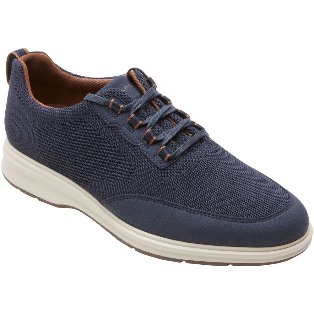 Rockport Tm City Mesh Ghillie Casual Walking Shoes - Mens New Dress Blues