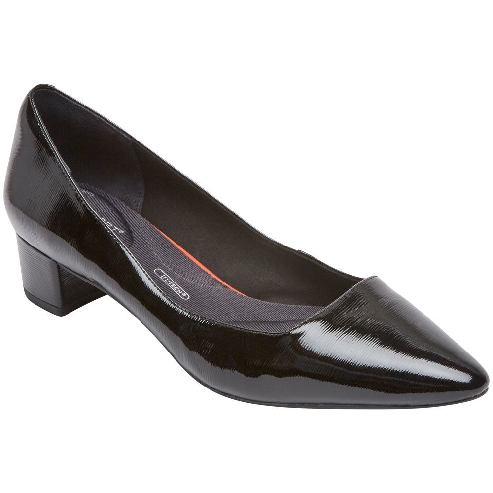 Rockport Tm Gracie Pump Dress Shoes - Womens Black Patent