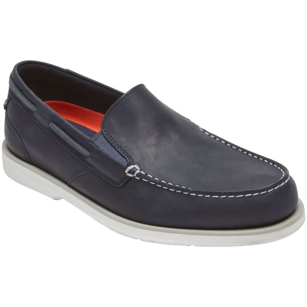 Rockport Southport Loafer Slip On Casual Shoes - Mens New Dress Blues