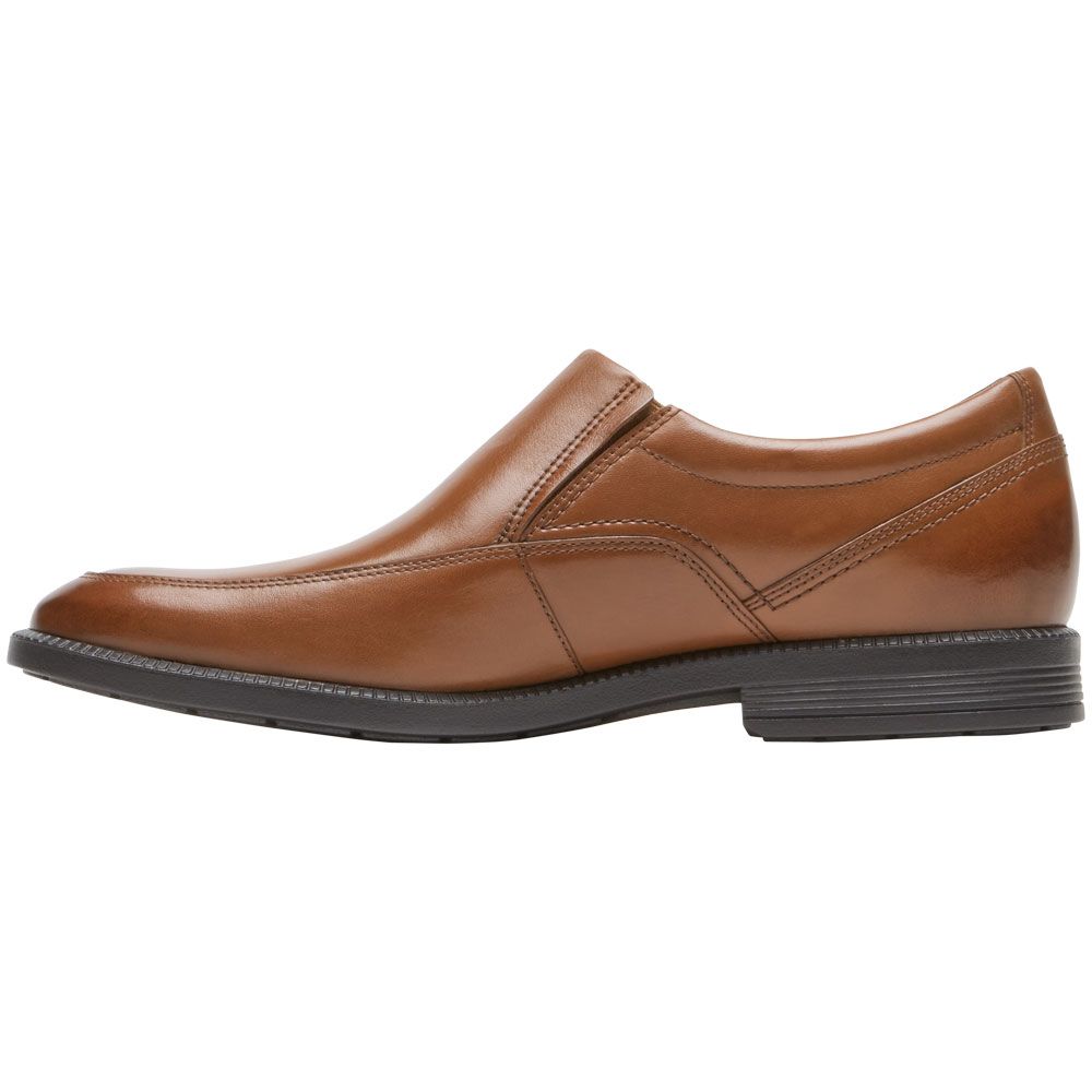 Rockport Dressports Office Slip On Mens Casual Shoes Cognac Back View