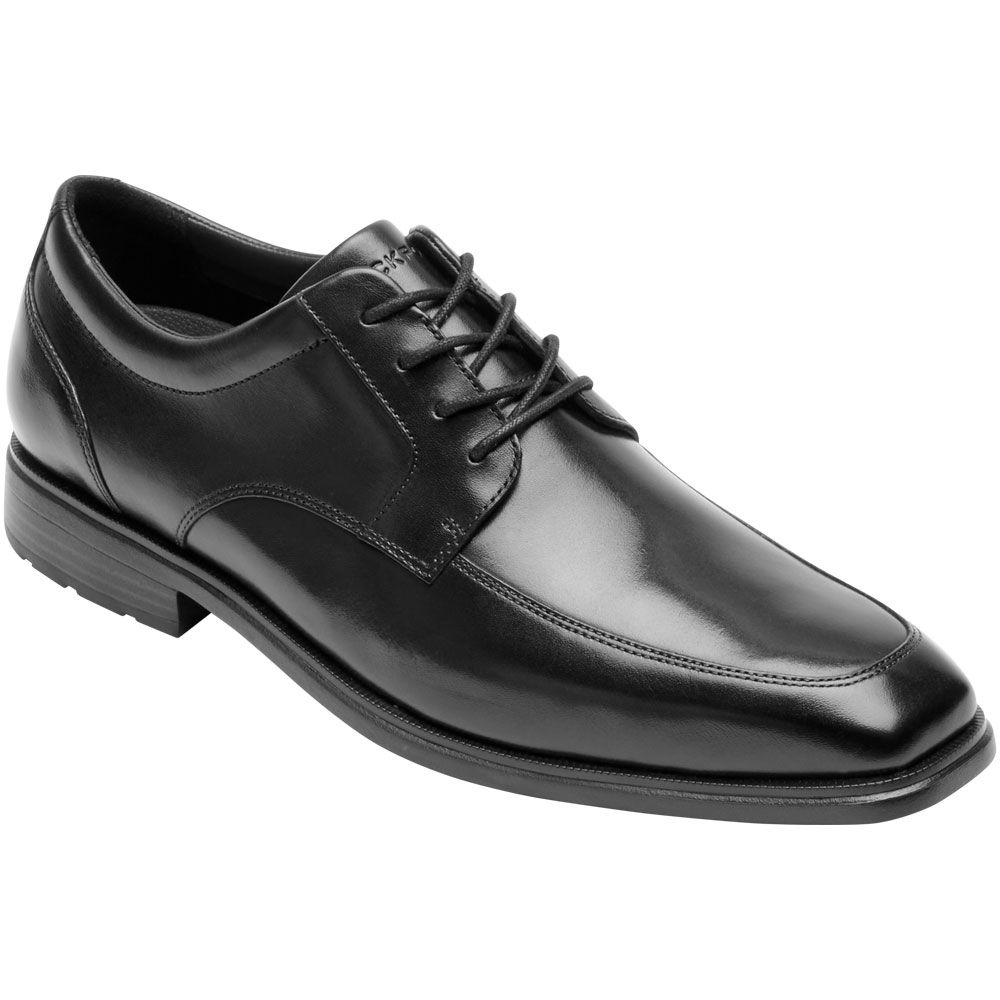 Rockport Dressports Work Apron Toe Oxford Mens Dress Shoes Black