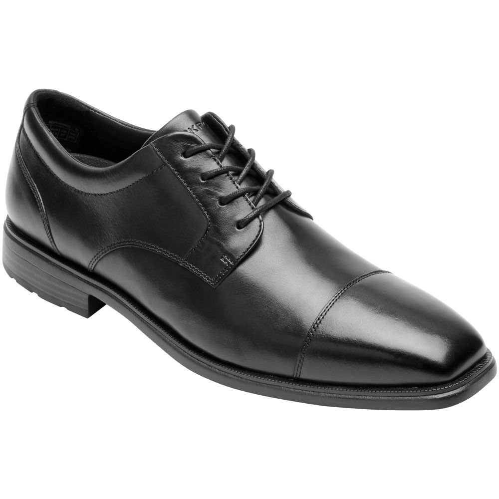 Rockport Dressport Work Cap Toe Oxford Mens Dress Shoes Black