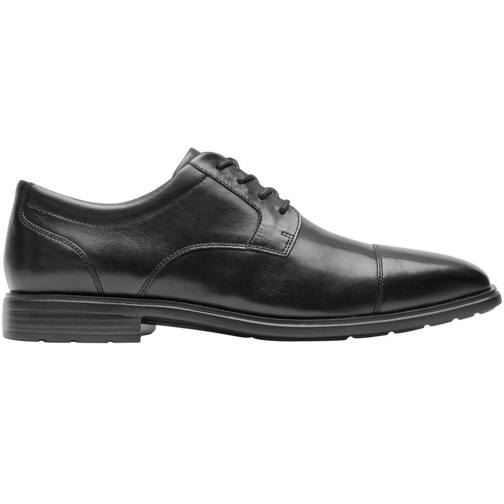 Rockport Dp Work Cap Toe Ox Oxford Dress Shoes - Mens Black