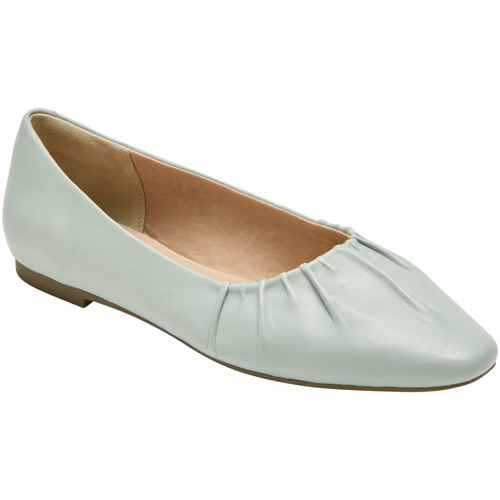Rockport Total Motion Laylani Gathered Womens Casual Shoes Jade