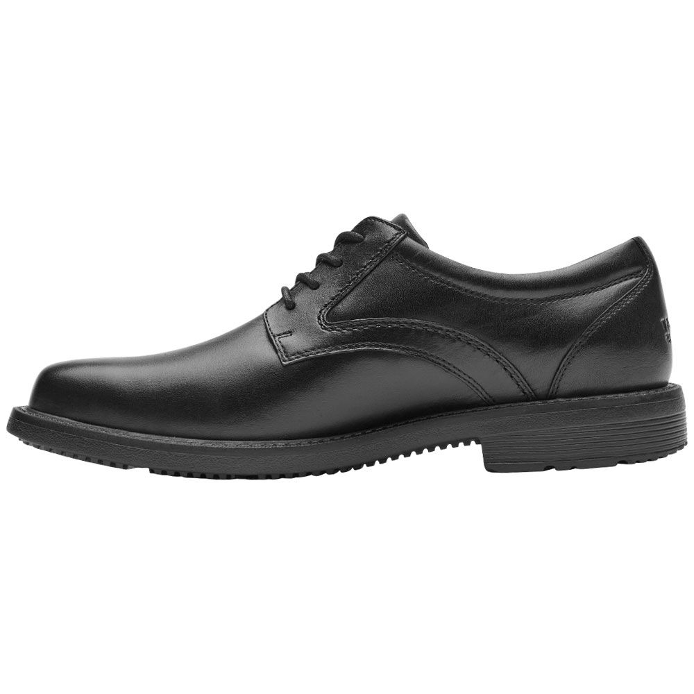 Rockport Style Leader 2 Plain Toe Oxford Mens Dress Shoes Black Back View