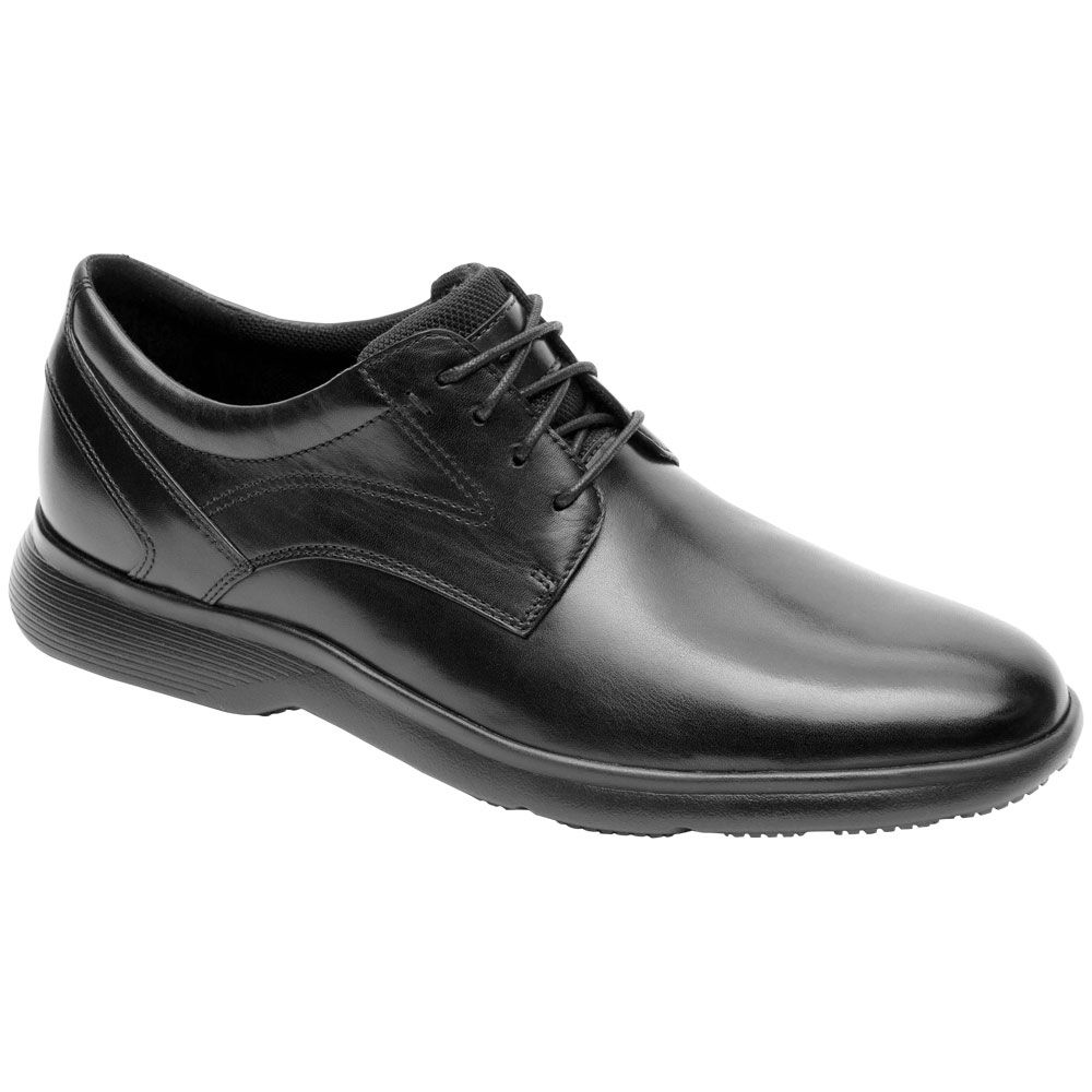 Rockport Truflex Plain Toe Lace Up Casual Shoes - Mens Black
