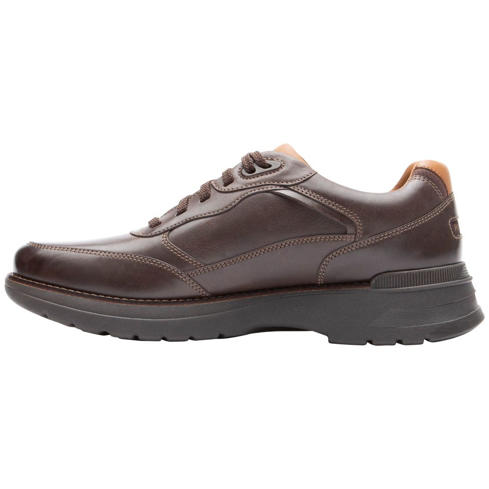 Rockport Prowalker Next Sneaker Lace Up Casual Shoes - Mens Java Back View