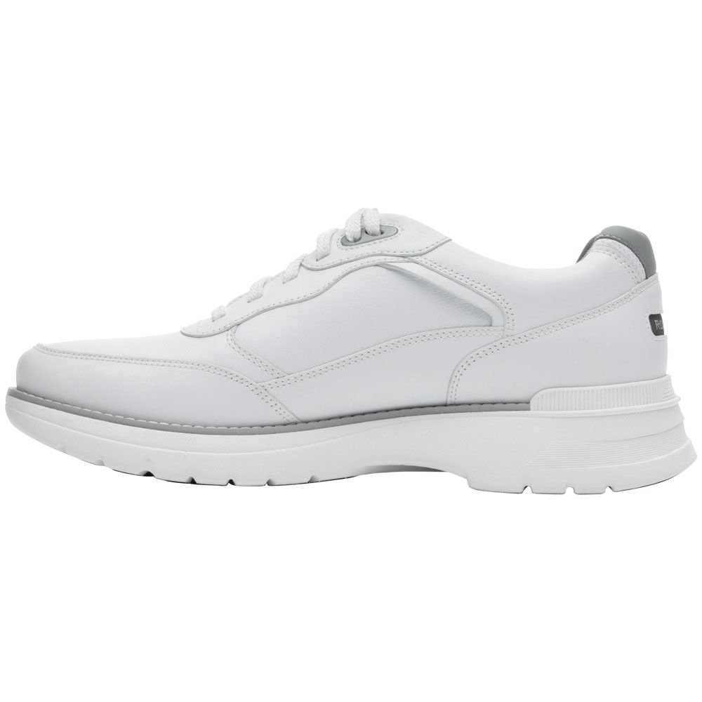Rockport Prowalker Next Sneaker Lace Up Casual Shoes - Mens White Back View