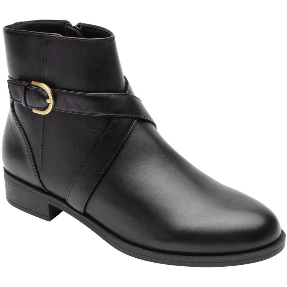Rockport Vicky Belt Bootie Casual Boots - Womens Black