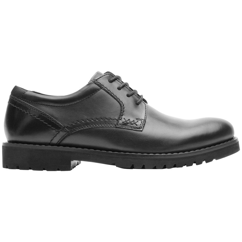 Rockport Mitchell Oxford Mens Dress Shoes Black Side View