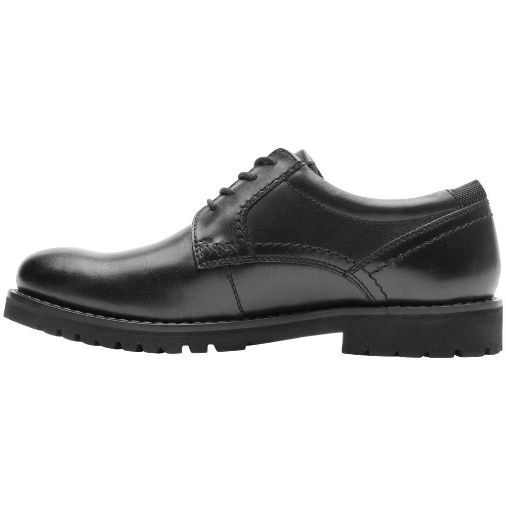 Rockport Mitchell Oxford Mens Dress Shoes Black Back View