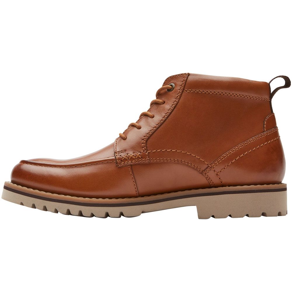 Rockport Mitchell Moc Boot Casual Boots - Mens Tan Back View