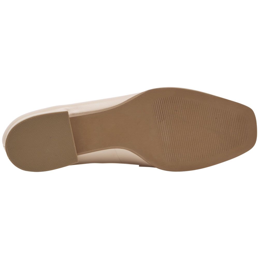 Rockport Santana Bit Loafer Slip on Casual Shoes - Womens Nude Sole View