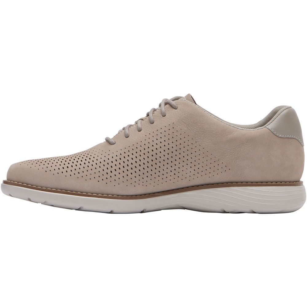 Rockport Garett Modern Oxford Lace Up Casual Shoes - Mens Rocksand Back View