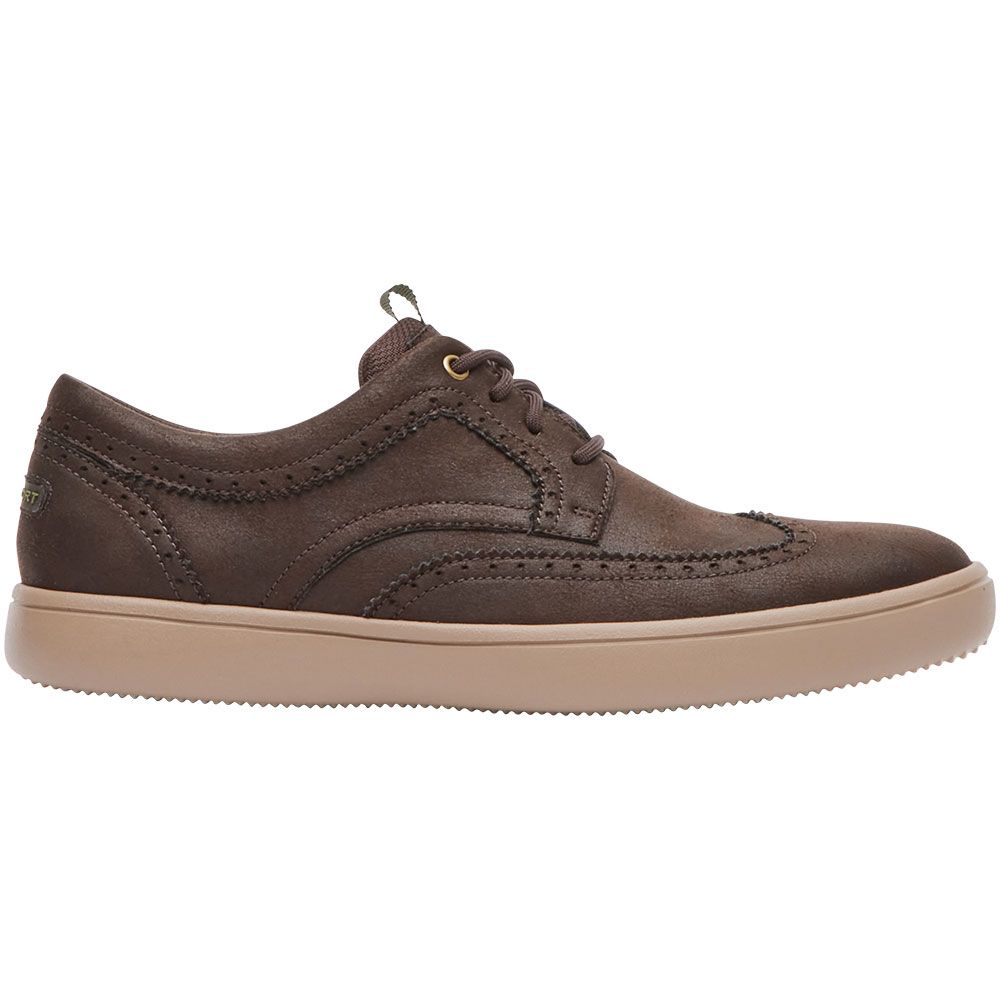 Rockport Colle Wing Tip Lace Up Casual Shoes - Mens | Rogan's Shoes