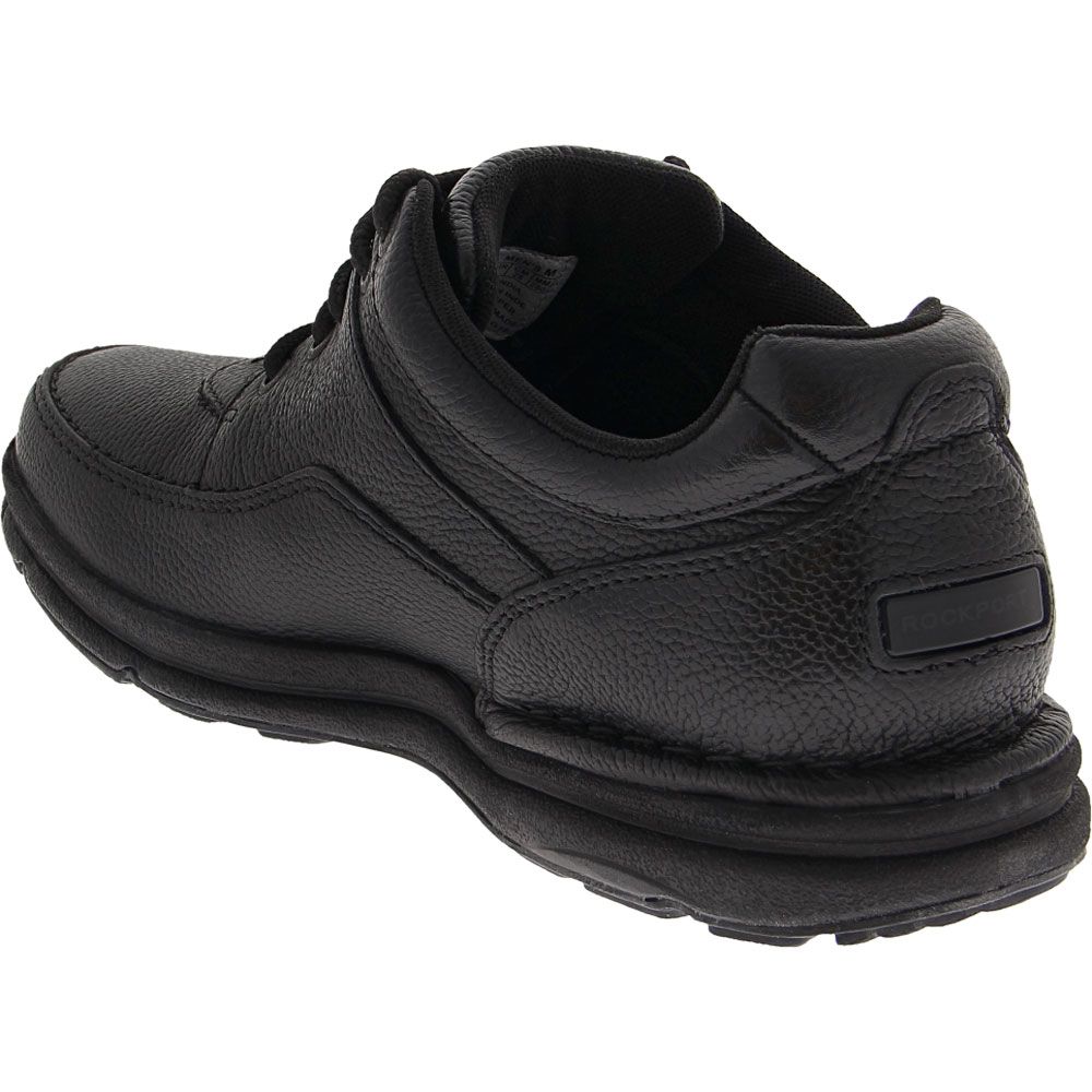 Rockport World Tour Classic Casual Shoes - Mens Black Back View