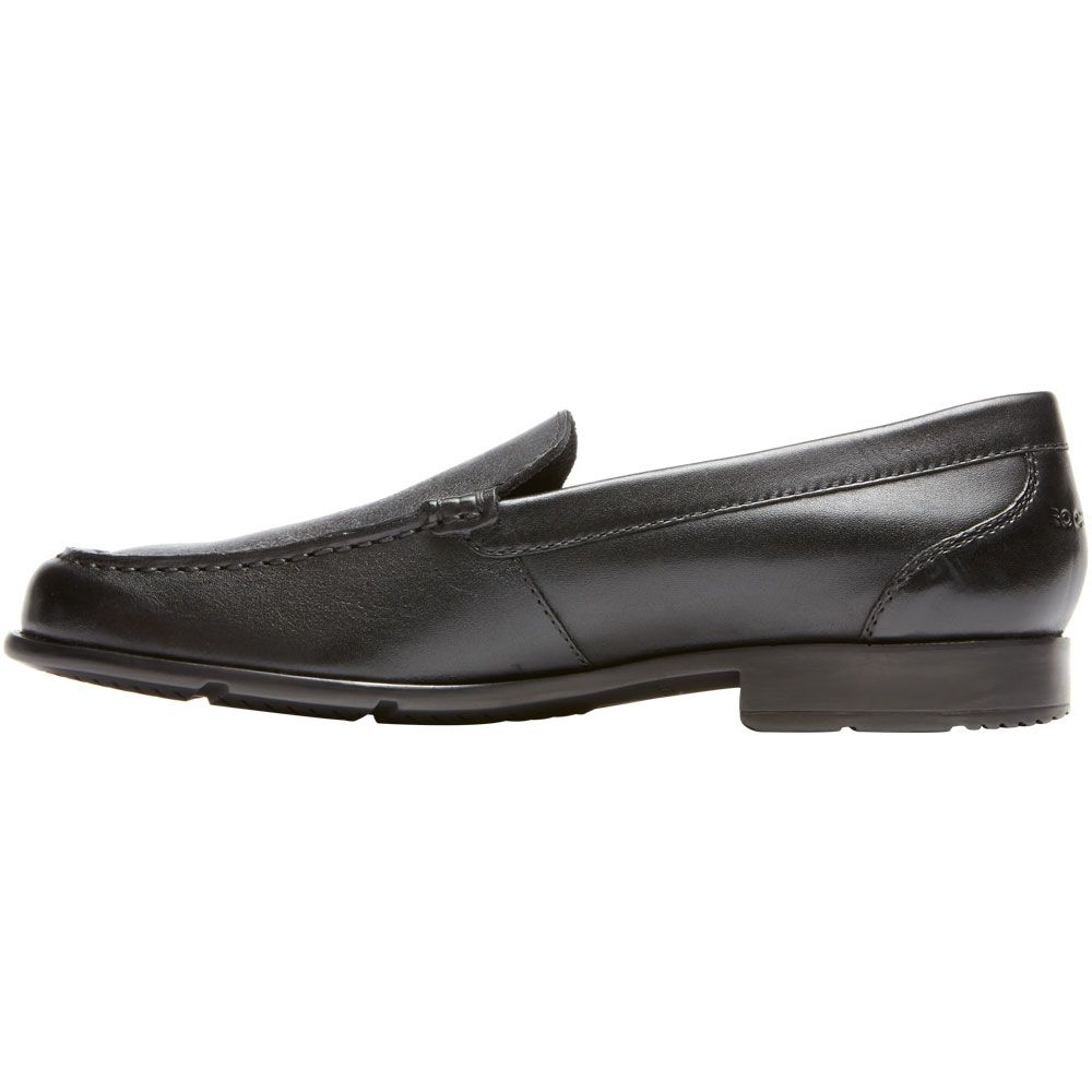 Rockport Classic Loafer Venetia Penny Loafer Shoes - Mens Black Back View