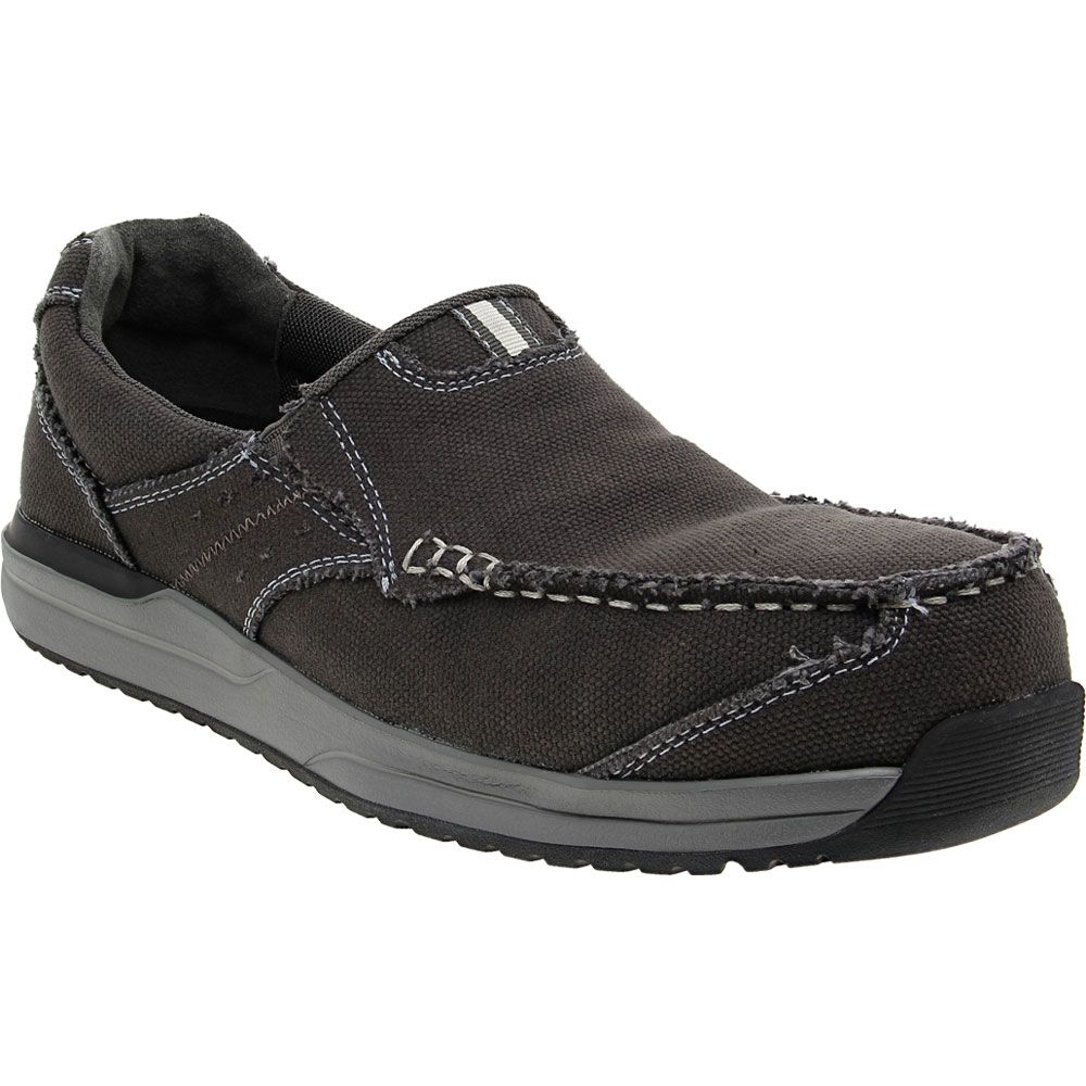 Rockport Works Langdon Composite Toe Work Shoes - Mens Charcoal