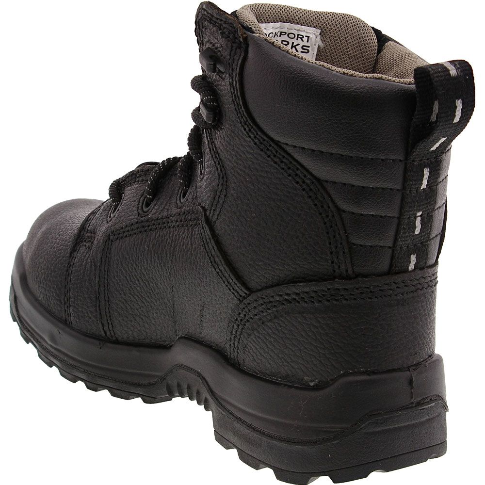 Rockport Works 6 Inch Met Guard Work Boots RK465 - Womens Black Back View