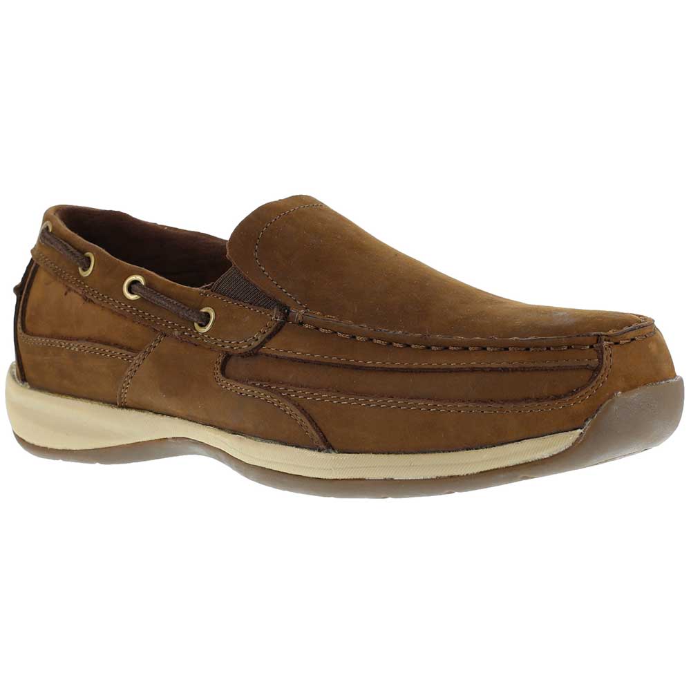 Rockport Works Rk6737 Safety Toe Work Shoes - Mens Brown