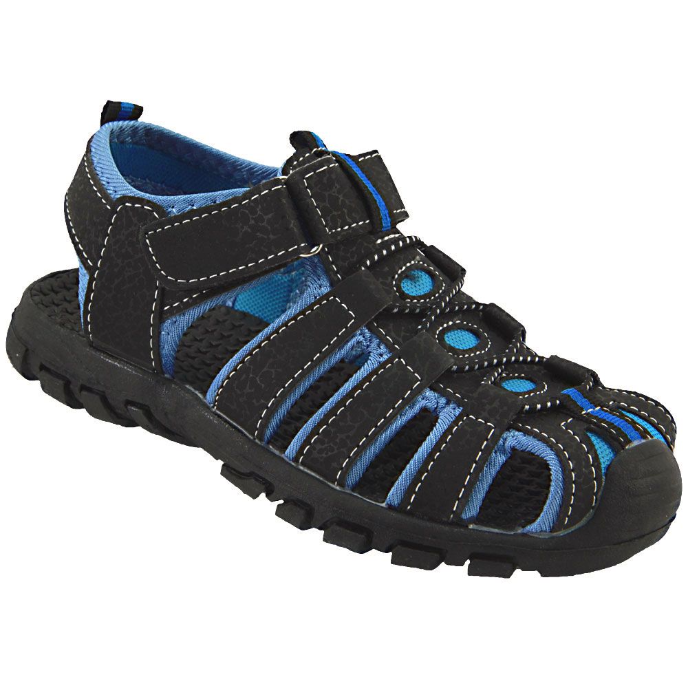 Rugged Bear Boys Sandal Outdoor Sandals - Boys Black Blue