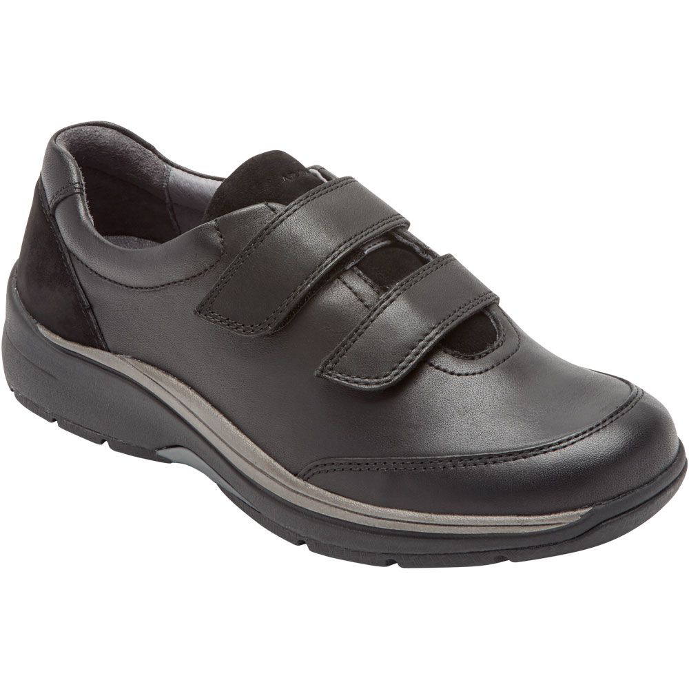 Aravon Pyper Two Strap Walking Shoes - Womens Black