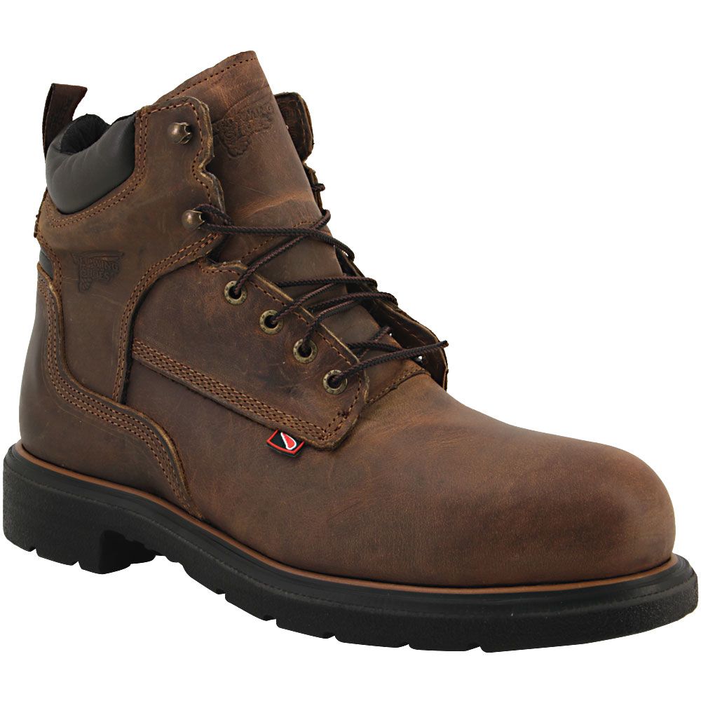 Red Wing 2212 Safety Toe Work Boots - Mens Brown