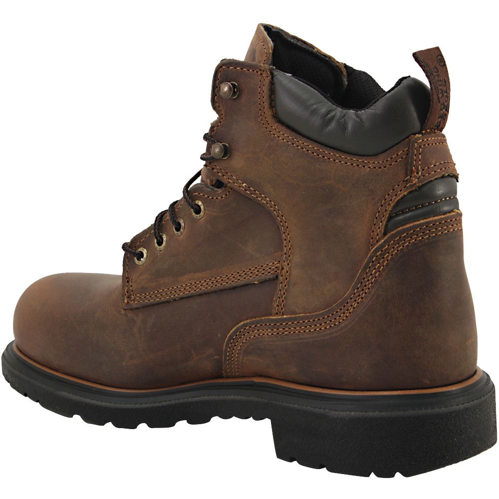 Red Wing 2212 Safety Toe Work Boots - Mens Brown Back View