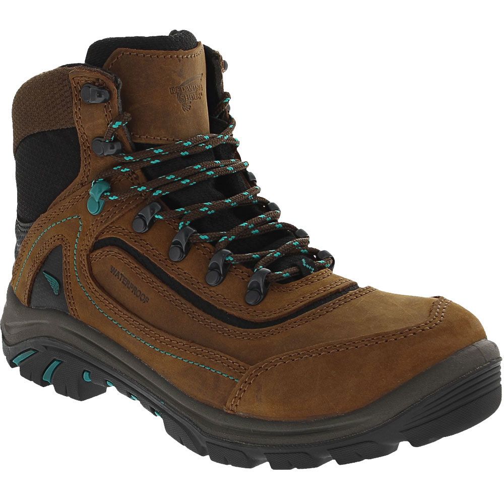 Red Wing Tradeswoman Composite Toe Work Boots - Womens Brown