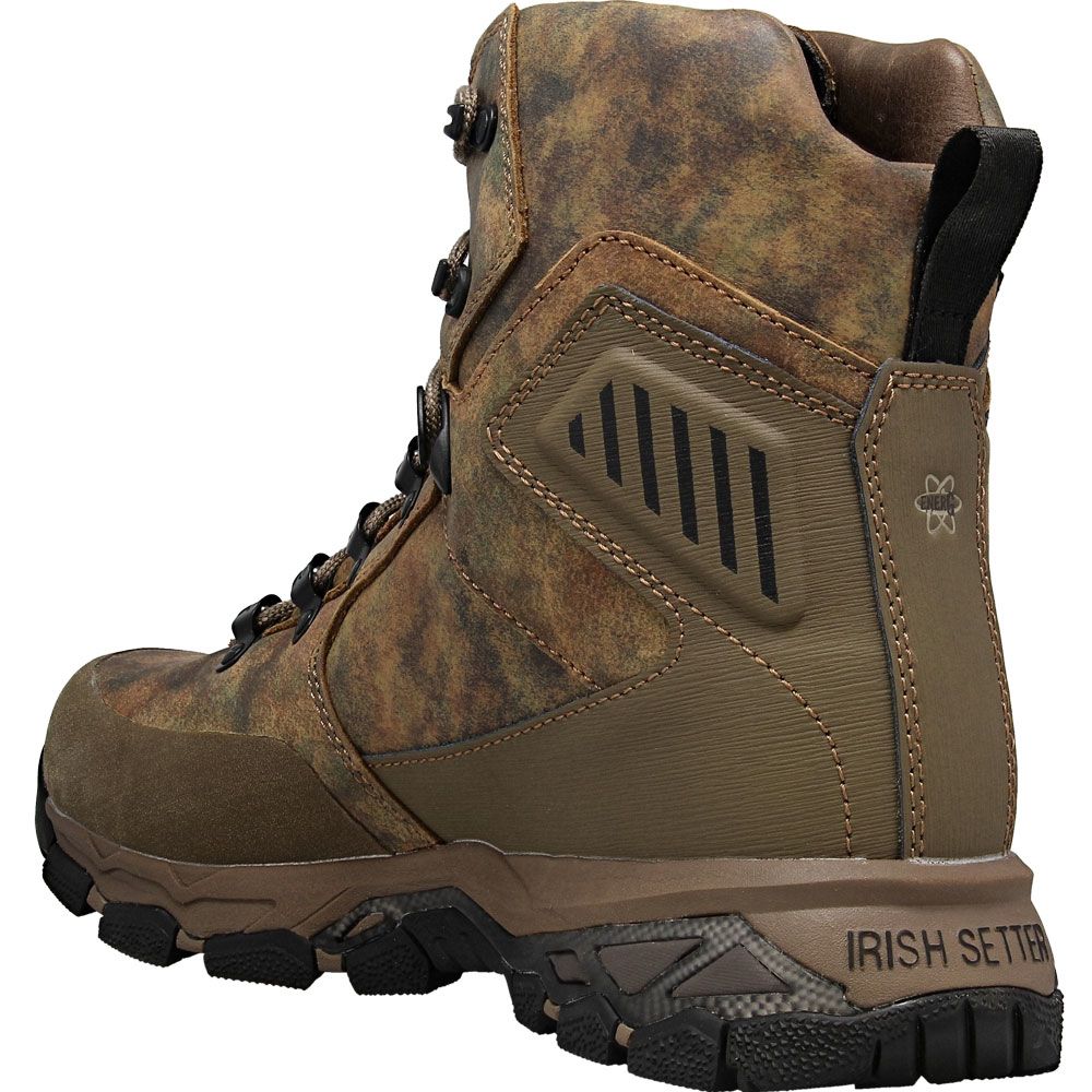 Irish Setter Pinnacle 8in Winter Boots - Mens Camouflage Back View