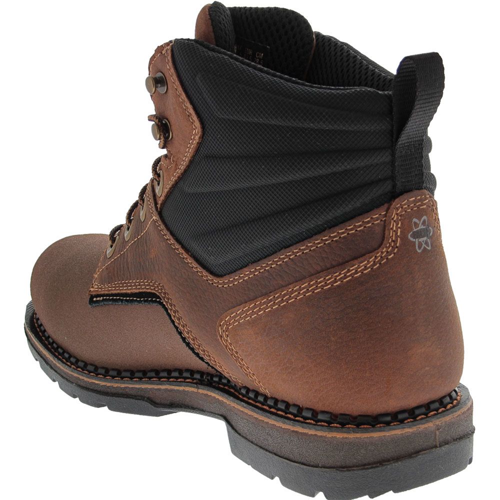 Irish Setter Ramsey 2 Safety Toe Work Boots - Mens Brown Back View